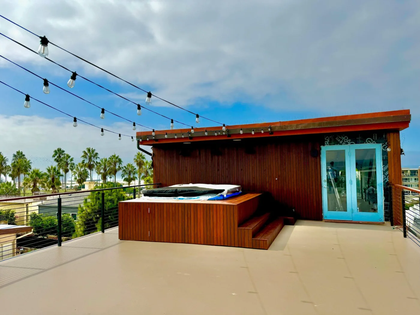 Waterproofing and deck coating work